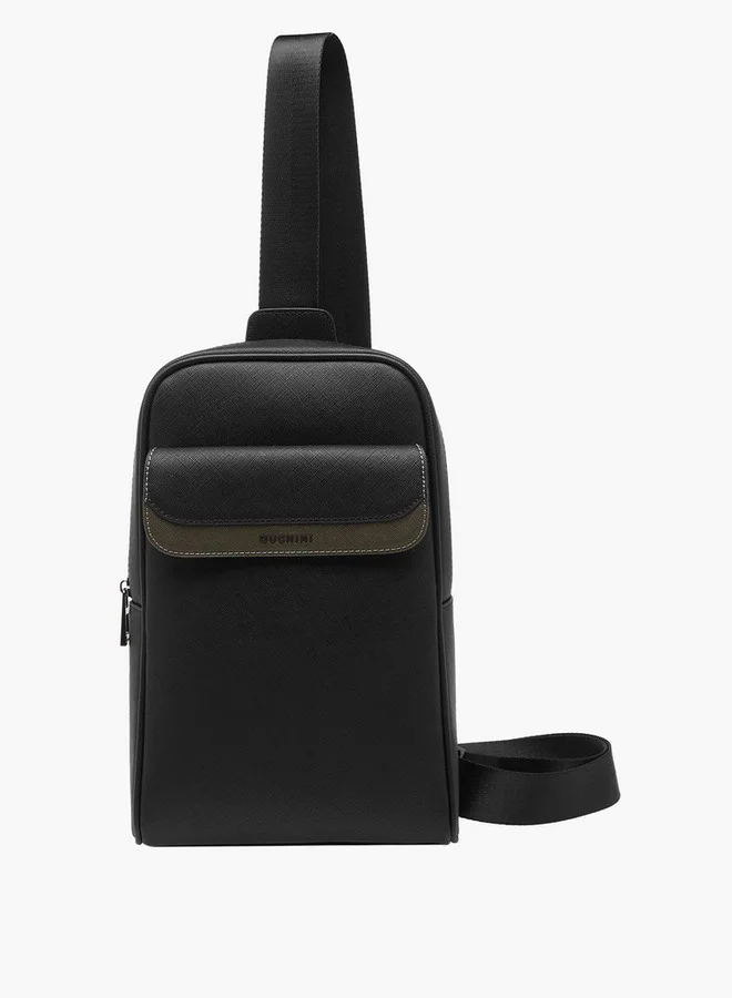 دوتشيني Men Adjustable Strap Crossbody Bag
